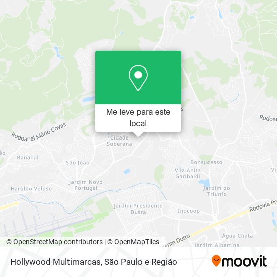Hollywood Multimarcas mapa