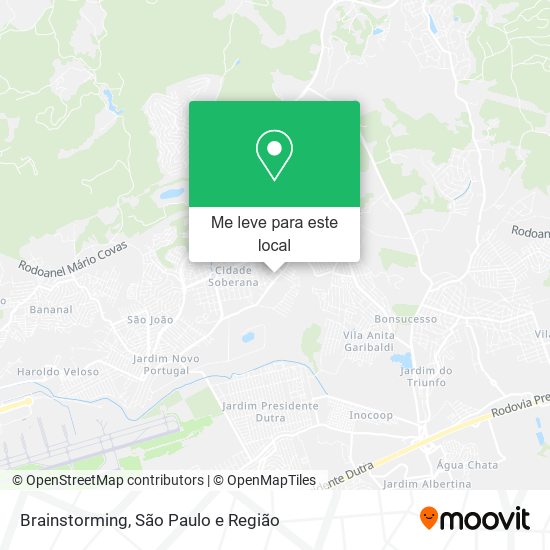 Brainstorming mapa