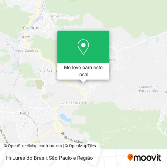 Hi-Lures do Brasil mapa