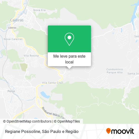 Regiane Possoline mapa