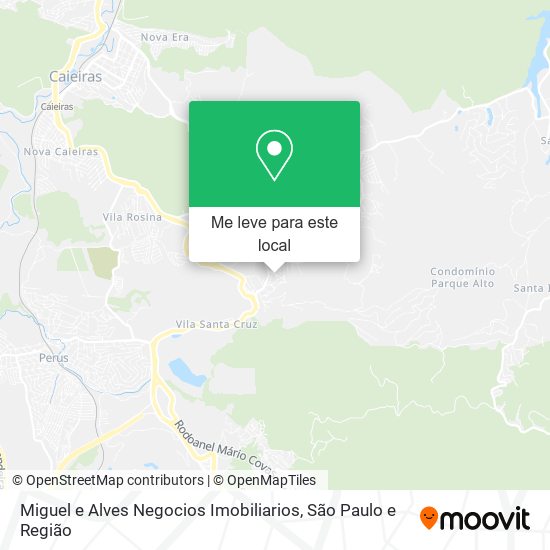 Miguel e Alves Negocios Imobiliarios mapa