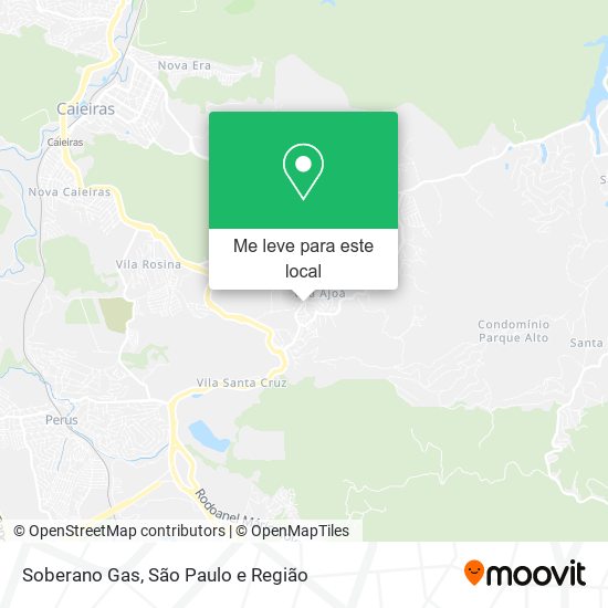 Soberano Gas mapa