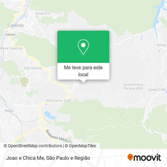Joao e Chica Me mapa