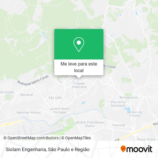 Siolam Engenharia mapa