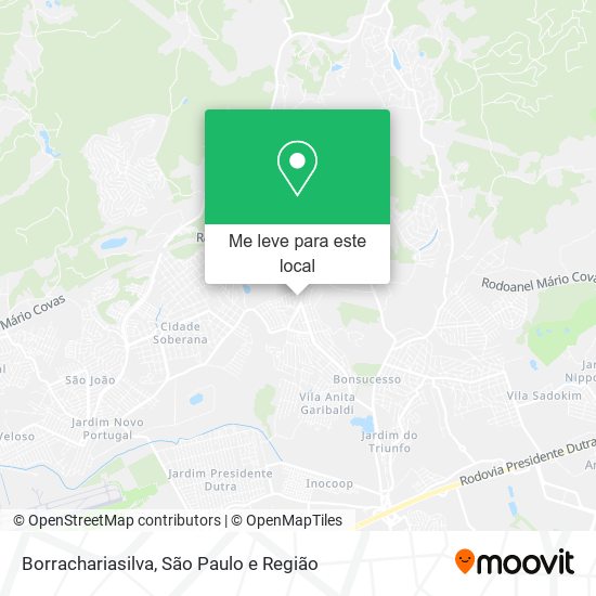 Borrachariasilva mapa