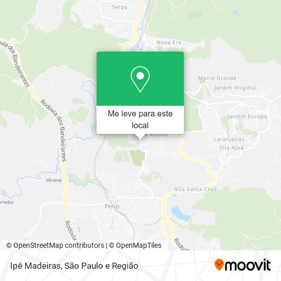 Ipê Madeiras mapa