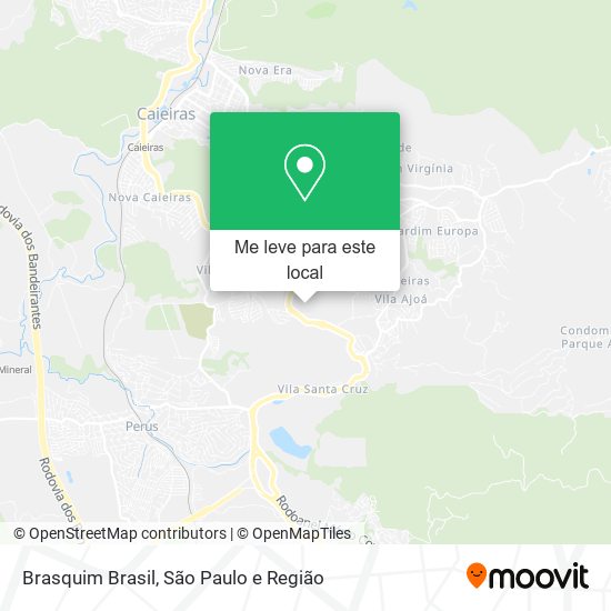 Brasquim Brasil mapa