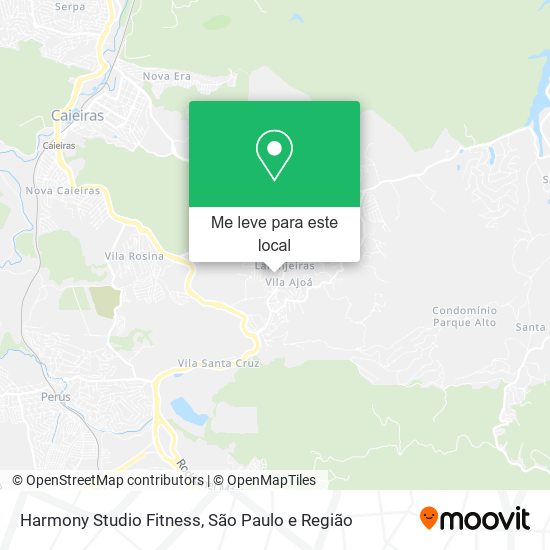 Harmony Studio Fitness mapa