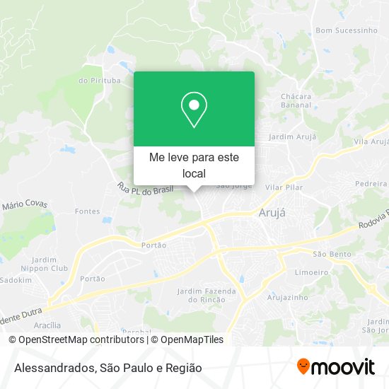 Alessandrados mapa