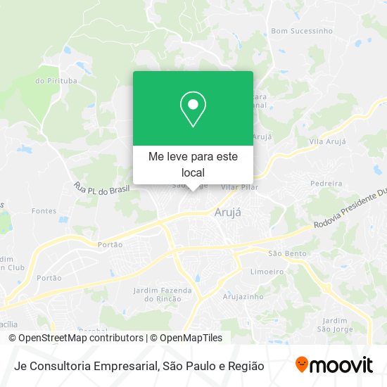 Je Consultoria Empresarial mapa