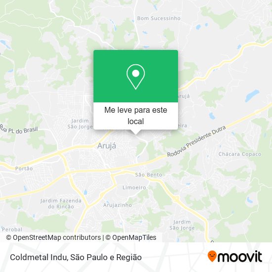 Coldmetal Indu mapa