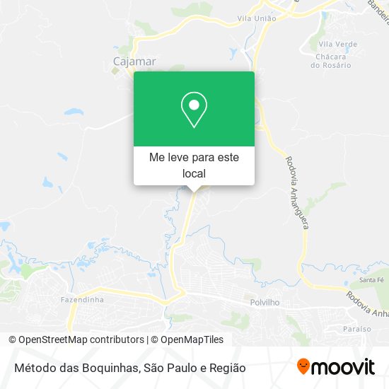 Método das Boquinhas mapa