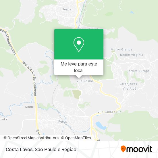 Costa Lavos mapa