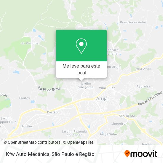 Kfw Auto Mecânica mapa