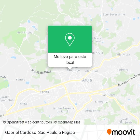 Gabriel Cardoso mapa