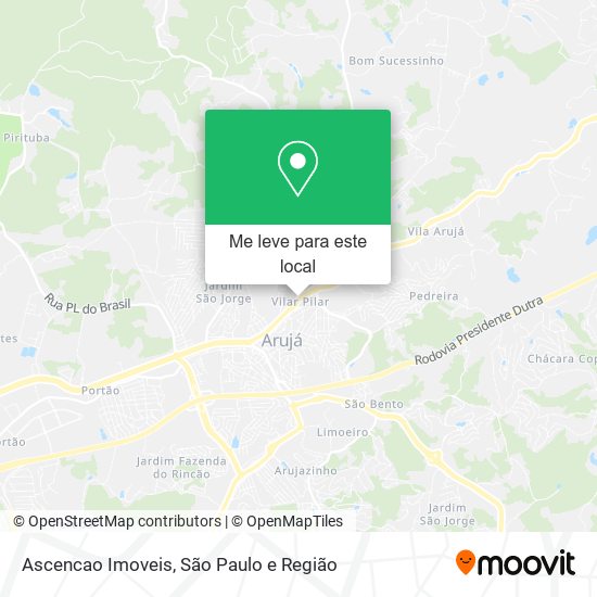 Ascencao Imoveis mapa