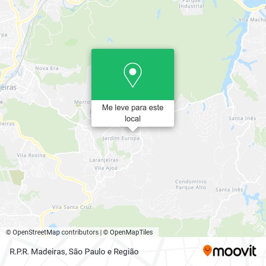 R.P.R. Madeiras mapa