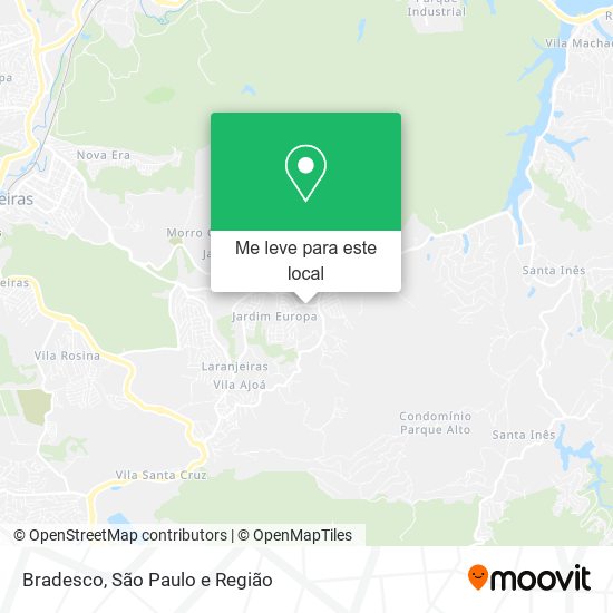 Bradesco mapa