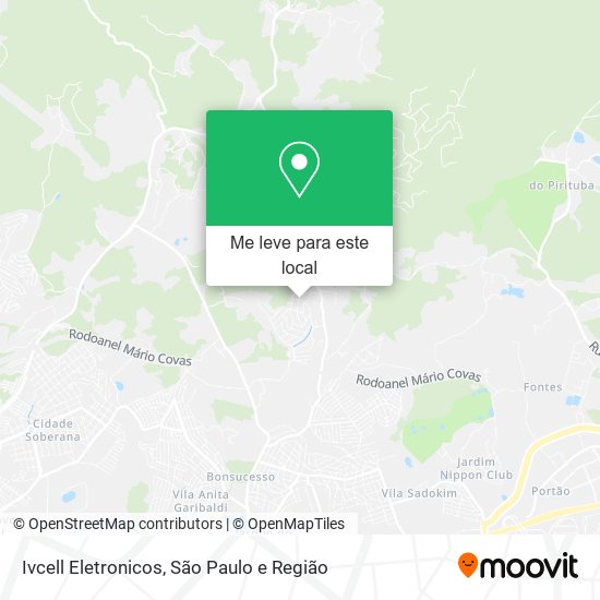 Ivcell Eletronicos mapa