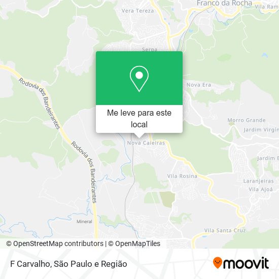 F Carvalho mapa