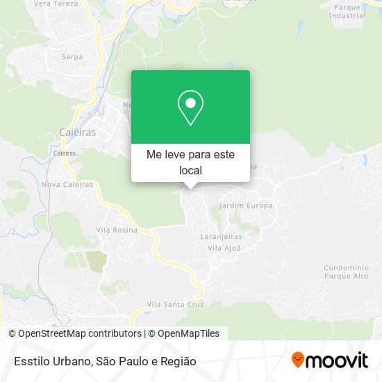 Esstilo Urbano mapa