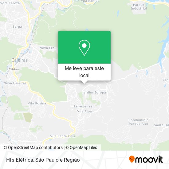 Hfs Elétrica mapa