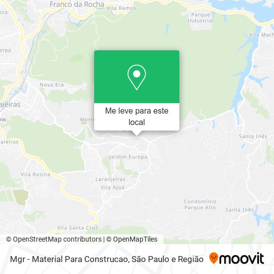 Mgr - Material Para Construcao mapa