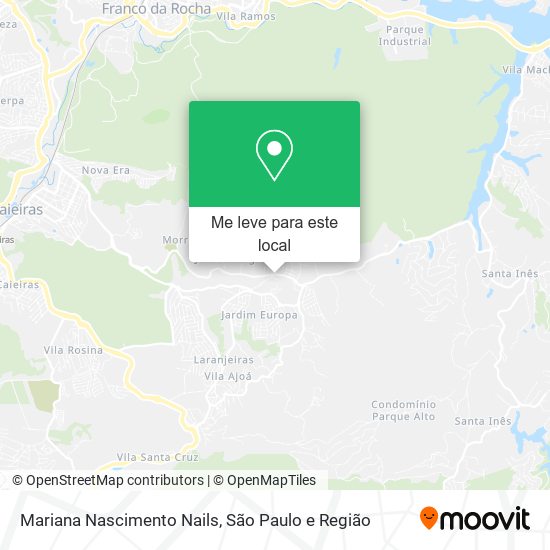 Mariana Nascimento Nails mapa