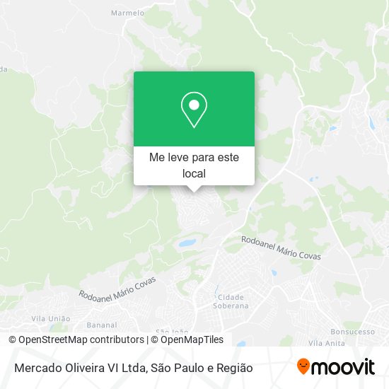 Mercado Oliveira VI Ltda mapa