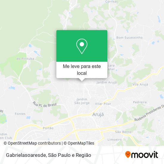 Gabrielasoaresde mapa