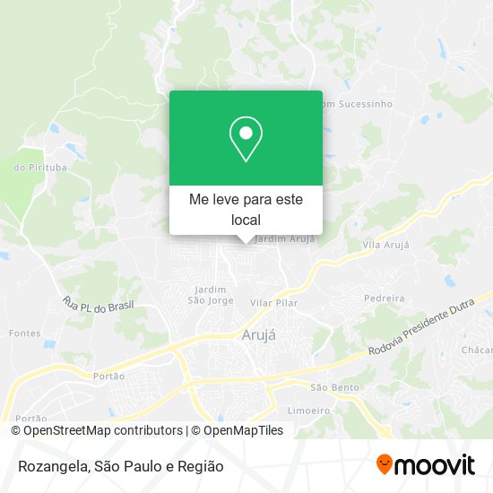 Rozangela mapa