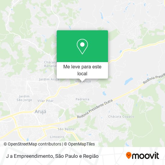 J a Empreendimento mapa