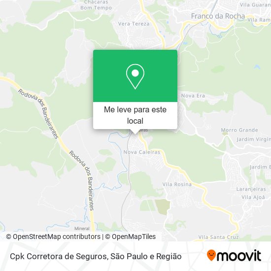 Cpk Corretora de Seguros mapa