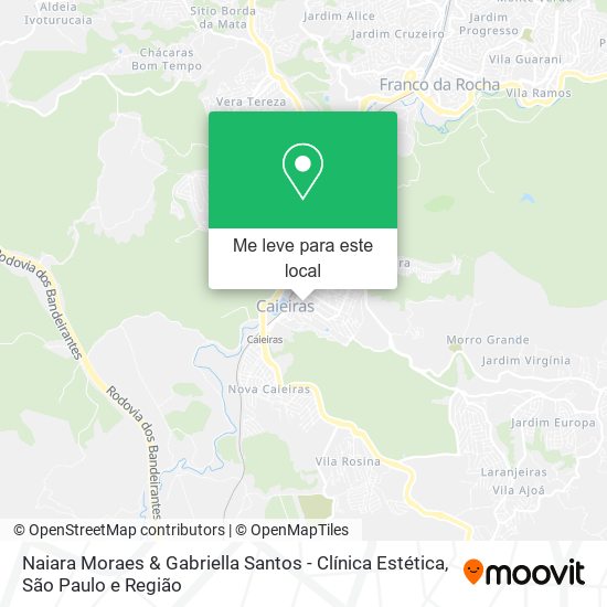 Naiara Moraes & Gabriella Santos - Clínica Estética mapa