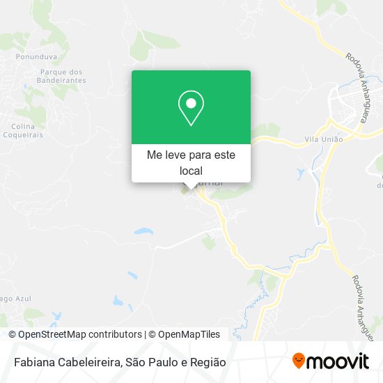 Fabiana Cabeleireira mapa