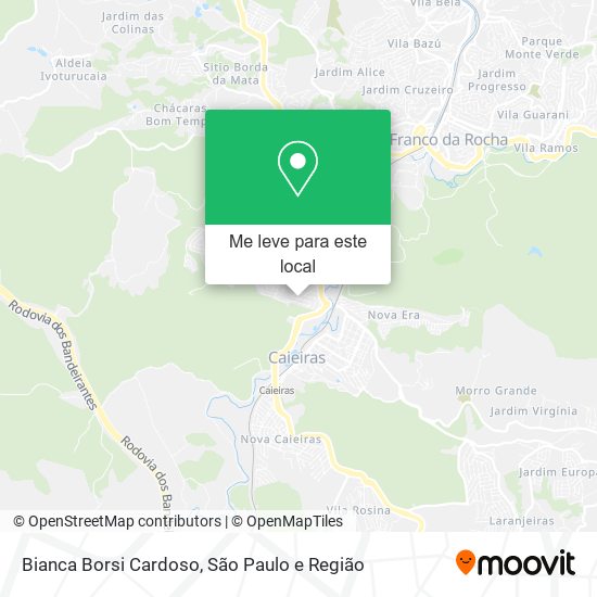 Bianca Borsi Cardoso mapa
