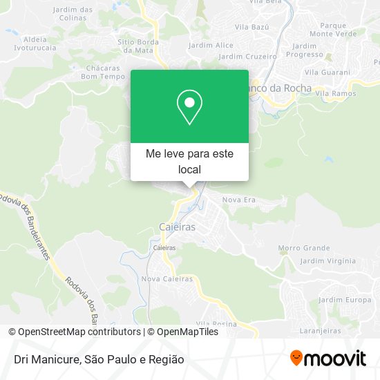 Dri Manicure mapa