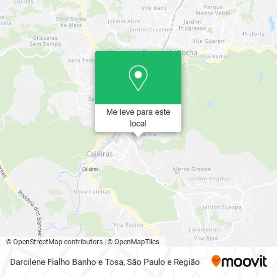 Darcilene Fialho Banho e Tosa mapa