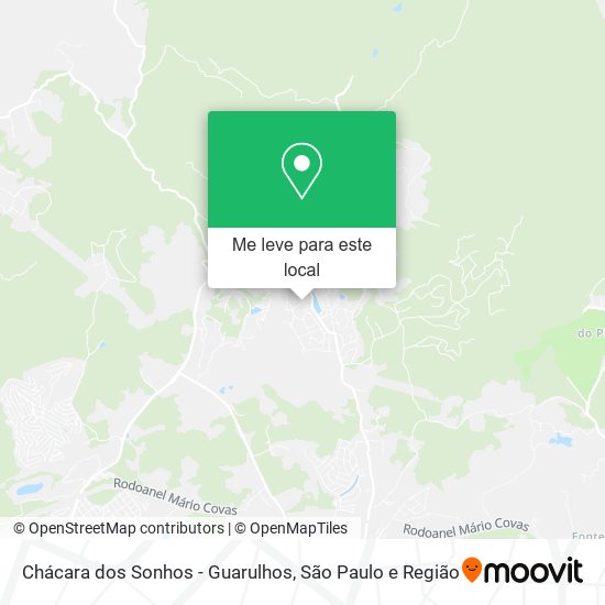 Chácara dos Sonhos - Guarulhos mapa