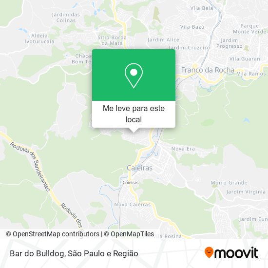 Bar do Bulldog mapa