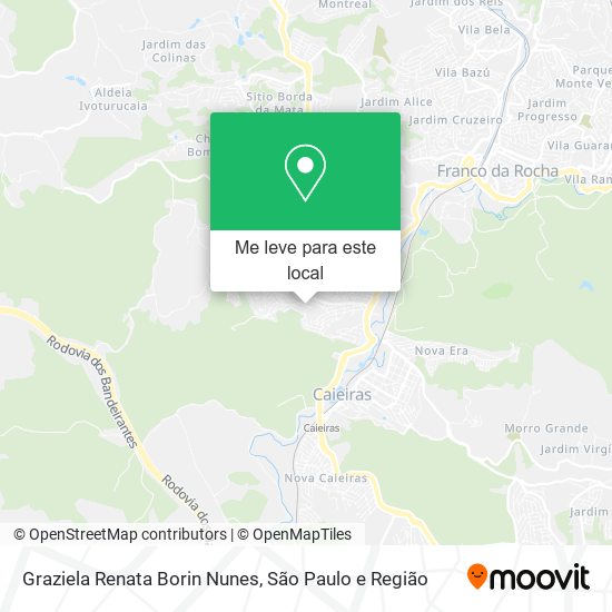 Graziela Renata Borin Nunes mapa