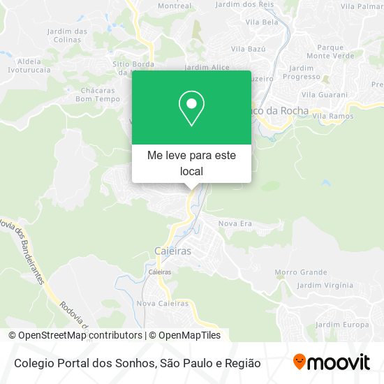Colegio Portal dos Sonhos mapa