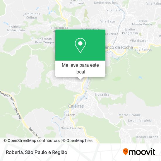 Roberia mapa