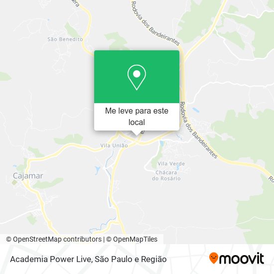 Academia Power Live mapa