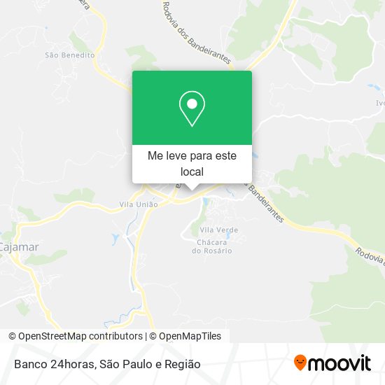 Banco 24horas mapa