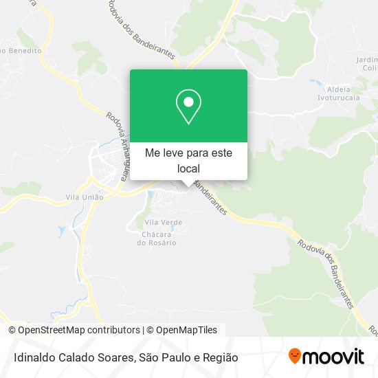 Idinaldo Calado Soares mapa