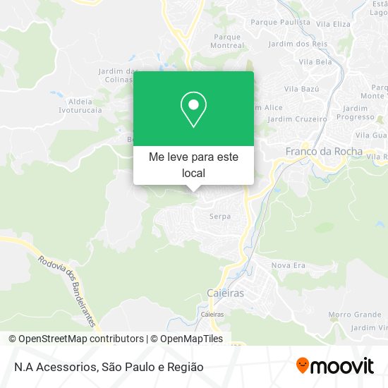 N.A Acessorios mapa