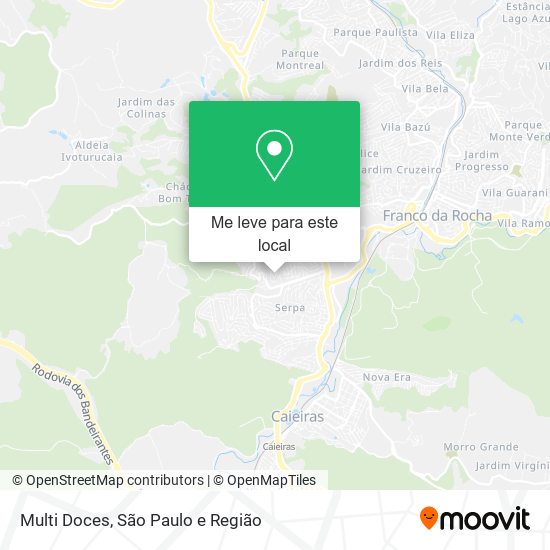 Multi Doces mapa