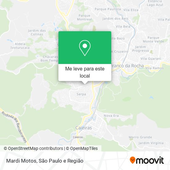 Mardi Motos mapa