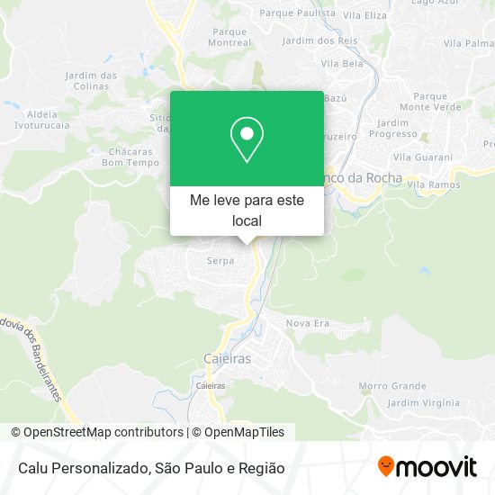 Calu Personalizado mapa